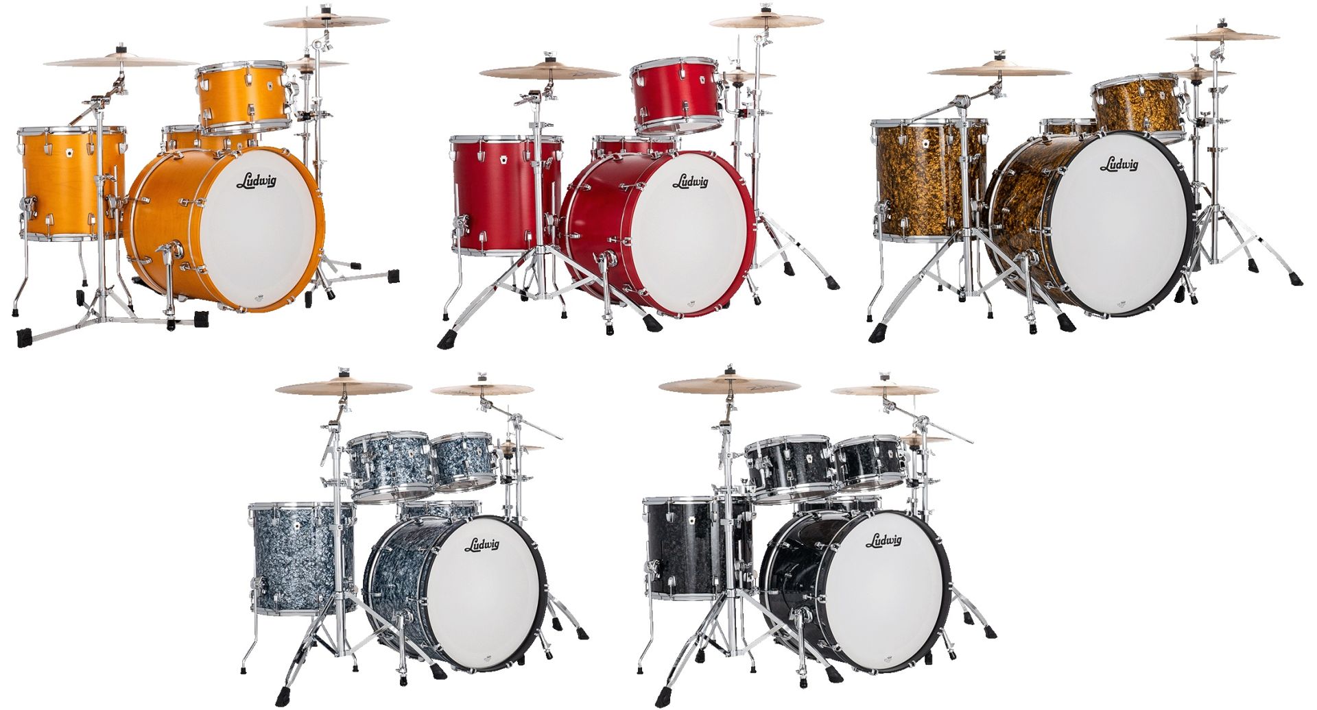 NAMM2023:ドラムセット】Ludwig New NeuSonic｜新しいシェルサイズ