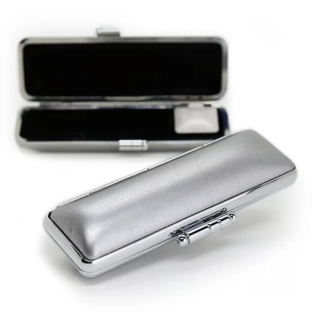 メタリック印鑑ケース 13.5－15.0ミリ用｜京都の手書き文字印鑑 西野