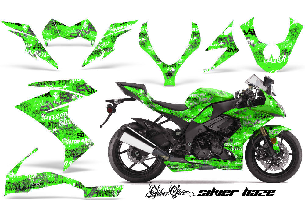 Kawasaki ZX10 Graphics - Invision Artworks Powersports Graphics
