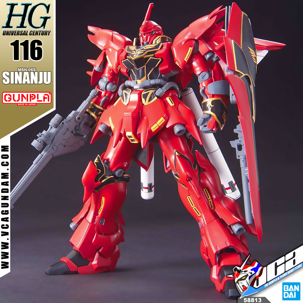 Bandai® HG MSN-06S SINANJU : Inspired by LnwShop.com (v2)