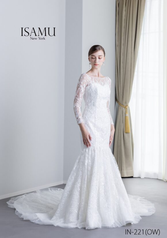 IN-221(OW) ウェディングドレス｜ISAMU MORITA