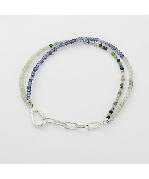 シルバーマルチストーンブレスレット | agete/アガット | 三越伊勢丹