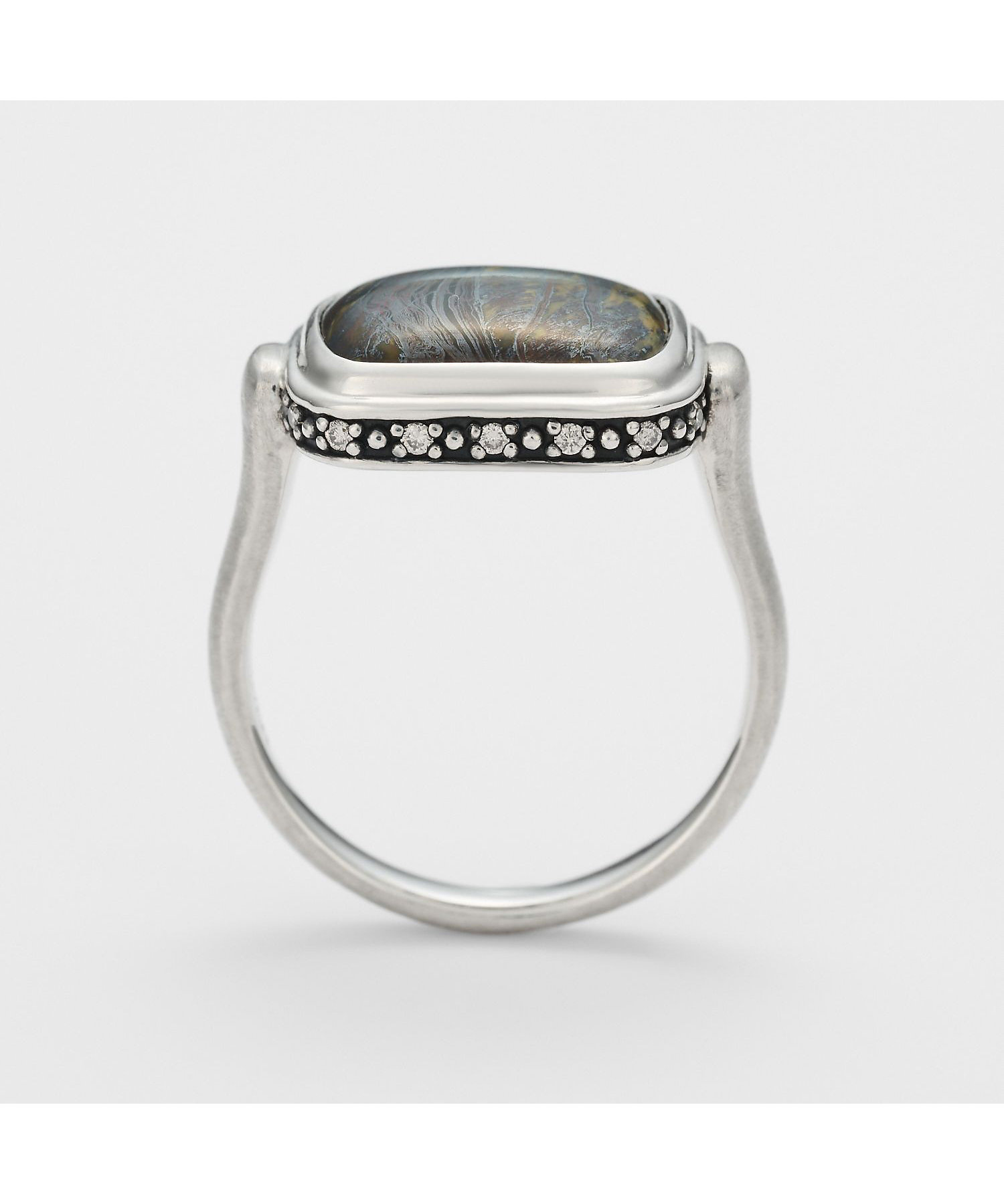 シルバーストーンリング | agete/アガット | 三越伊勢丹オンライン