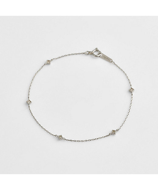 プラチナダイヤモンドブレスレット | agete/アガット | 三越伊勢丹