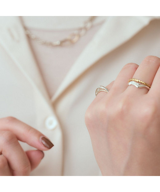 シルバーピンキーリング | agete/アガット | 三越伊勢丹オンライン