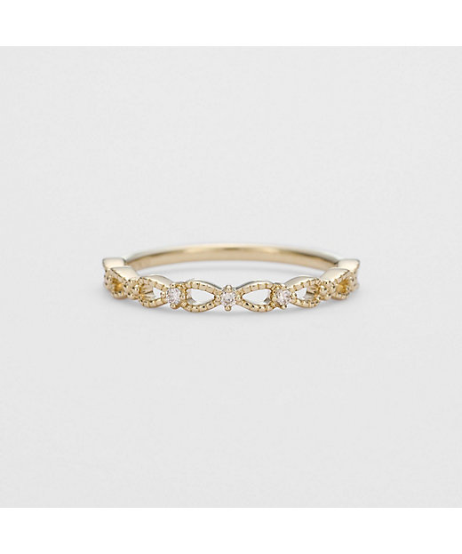 K10ダイヤモンドピンキーリング | agete/アガット | 三越伊勢丹