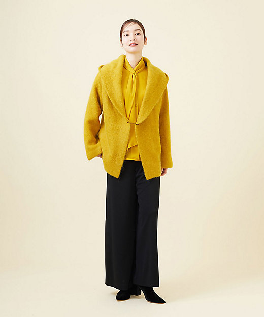 アルパカフード付きカーディガン | Sybilla (Women)/シビラ | 三越