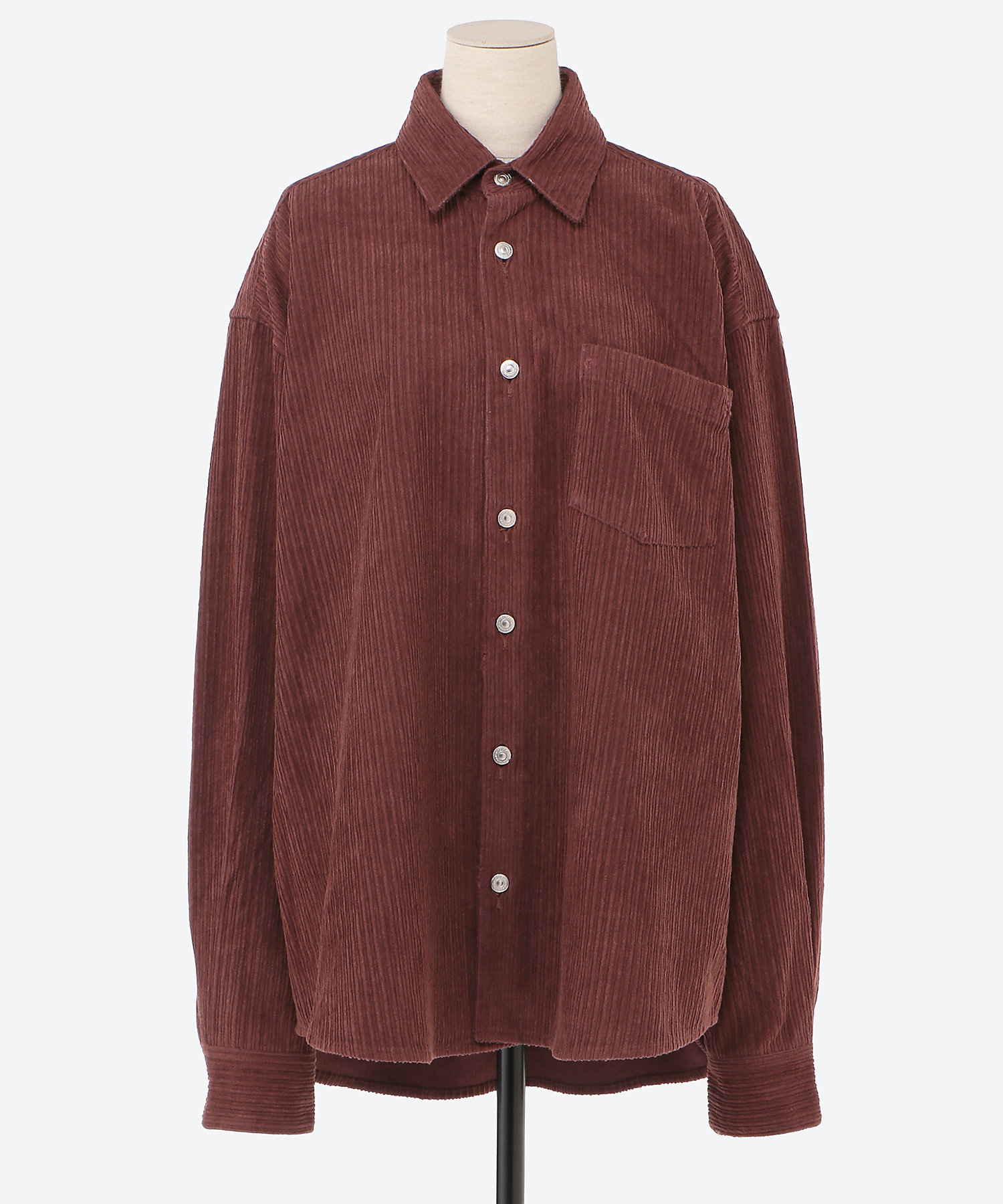 DAMAGE CORDUROY BIG SHIRT JACKET