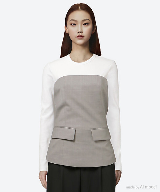 VIYELLA STRAPLESS TOP 17512 | HYKE (Women