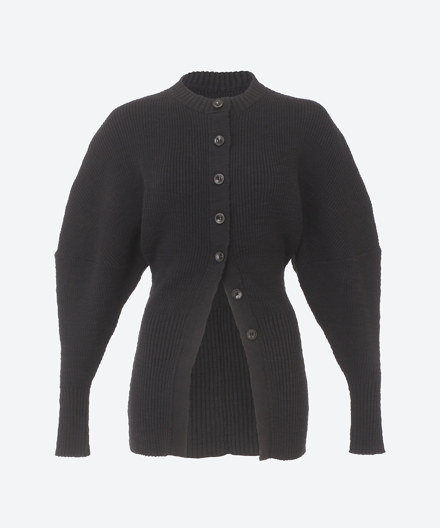 Greer crew neck knit cardigan BK