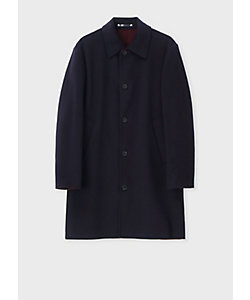 ウールツイード ニットコンビスタンドカラーコート | TOMORROWLAND