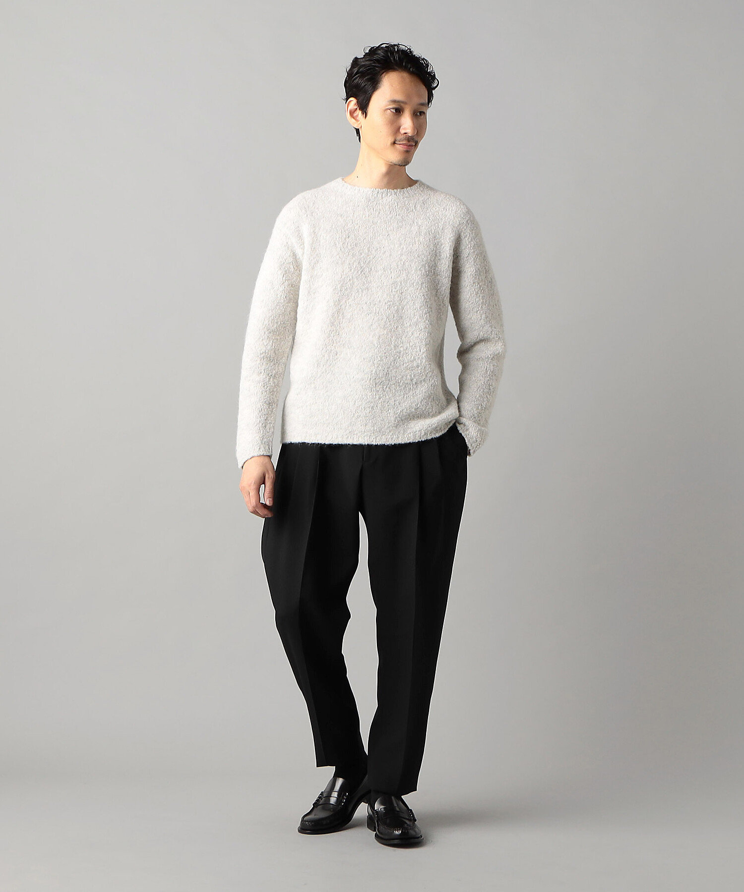 アルパカニット クループルオーバー（5934KI02） | ARTISAN