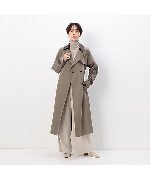 コットンサテン トレンチコート（0112MA01） | COMME CA