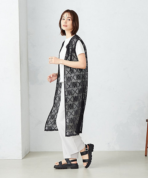 ラッセルレース ロングジレ（1240VG03） | COMME CA ISM