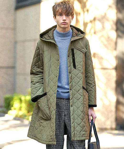 キルティング フーデット コート（2002544731