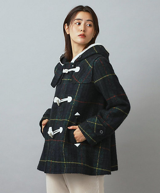 CLASSY．12月号掲載】タータンチェックショートダッフル