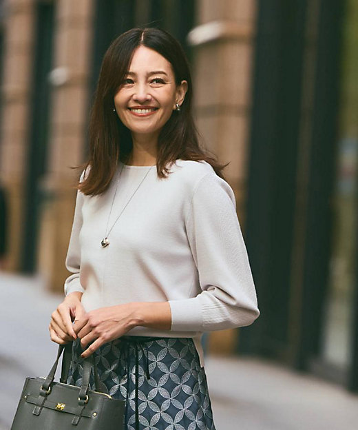 選べる6色／長く着られる◎】ボートネックニット