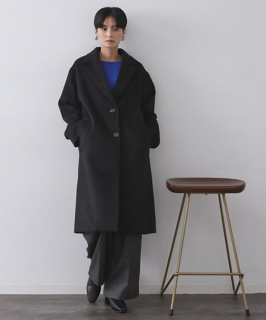 カシミヤブレンドウールチェスターコート（2002542078
