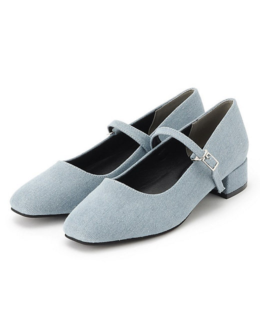 スクエアトゥメリージェーンパンプス（2002434131