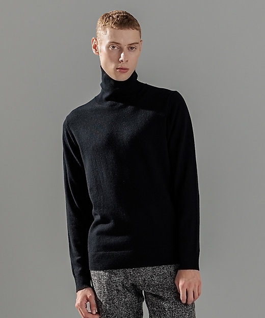 ピュアカシミヤ タートルネックニット（KRJHCW0504