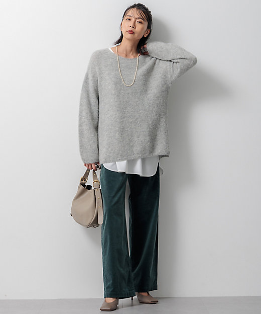 ブラッシュドアルパカ ニット（KRWSCW0462） | 23区 S