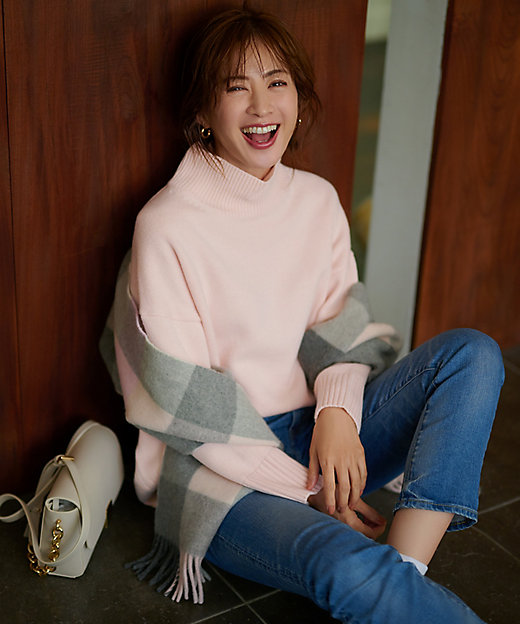 好評につき新色追加／CLASSY．1月号掲載】ウールカシミヤ