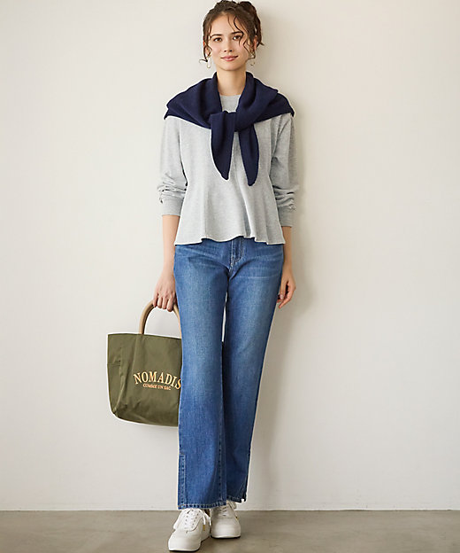 SLOW／一部店舗限定】ソフトウール ニット ストール