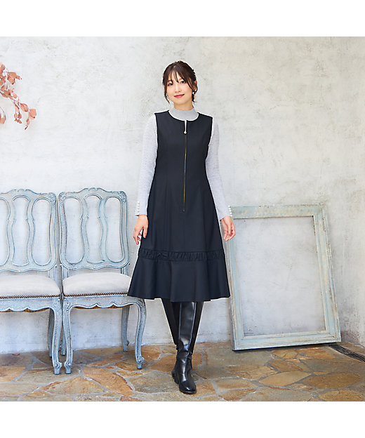 ジャンパースカート（51016506） | Rose Tiara (Women/大きい