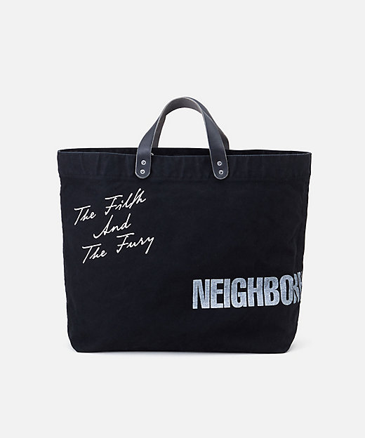 トートバッグ WASHED CANVAS TOTE BAG