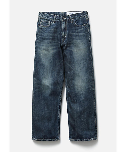 デニムパンツ WASHED DENIM DP WIDE PANTS