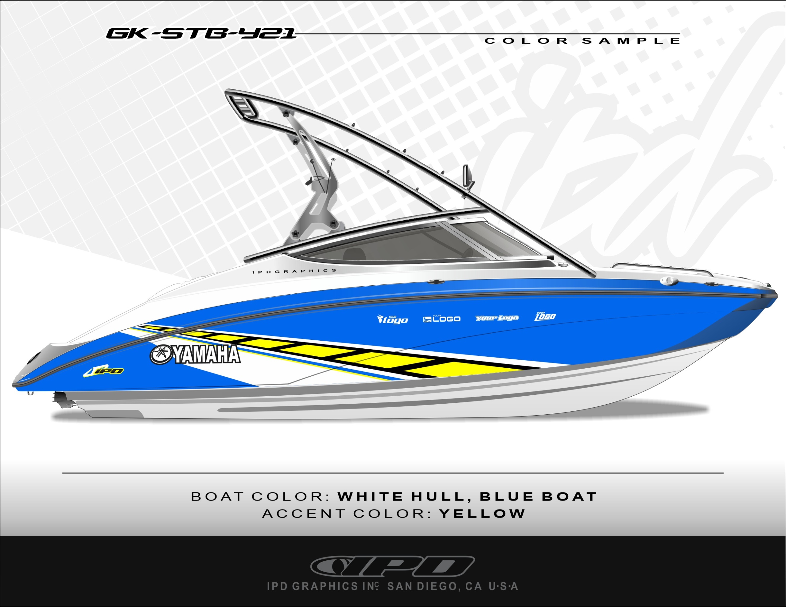Yamaha 212X, 212SS, SX210 & AR210 Graphics Kit (STB Design) - IPD