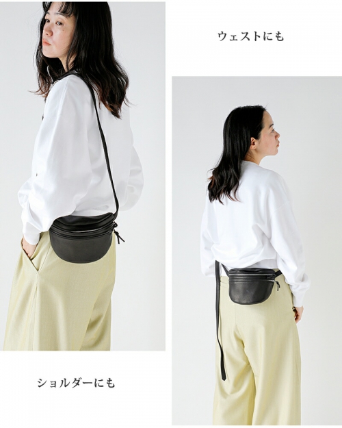 Aeta ディアレザー ウエストポーチS Aeta アエタ <br>DA111 WAIST POUCH S ディアレザー ウエスト ポーチ S