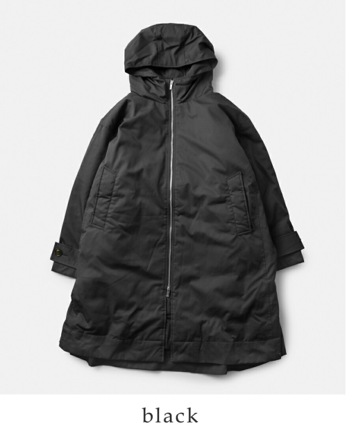 miffew ミフュー テントライン ジップアップ ダウン コート “TENT LINE