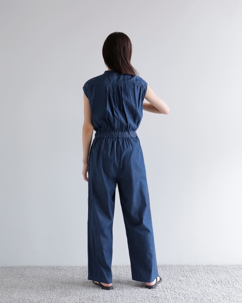 Pheeta フィータ オーガニックコットンポプリン オールインワン