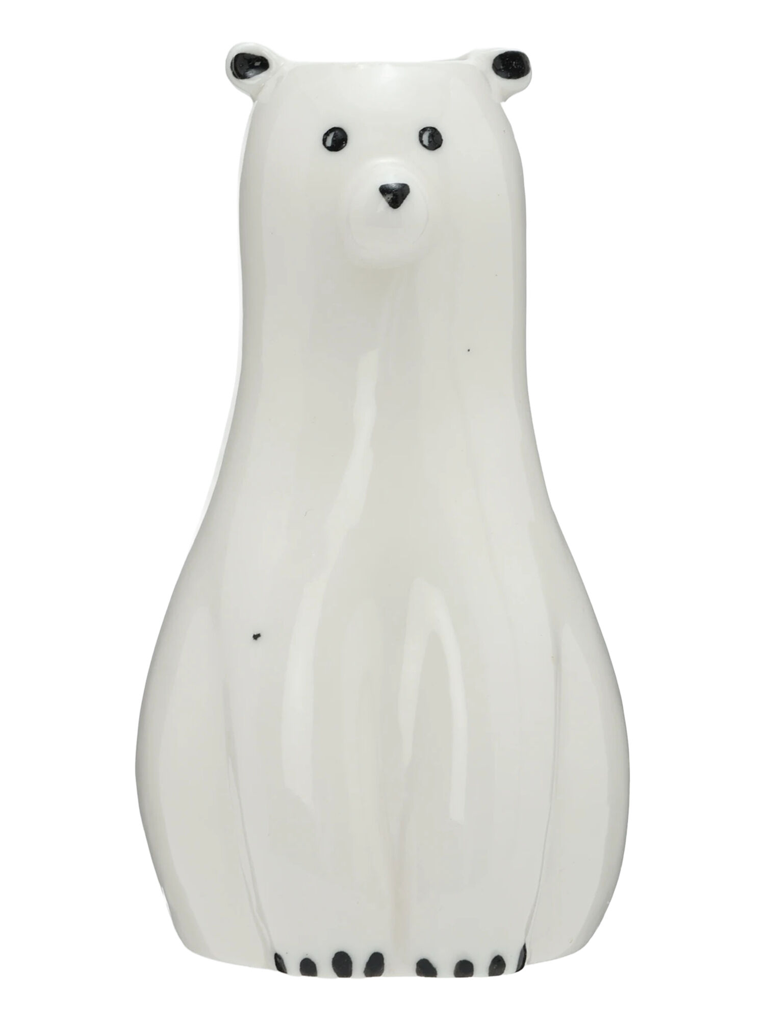 セール】 モチーフフラワーベース シロクマ（オフホワイト/雑貨/その他