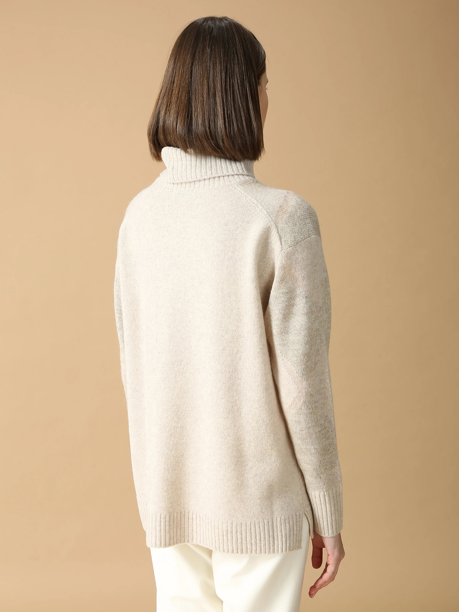 ニューイングランド ハイネック ニット セーター ｜ MORABITO BLANC