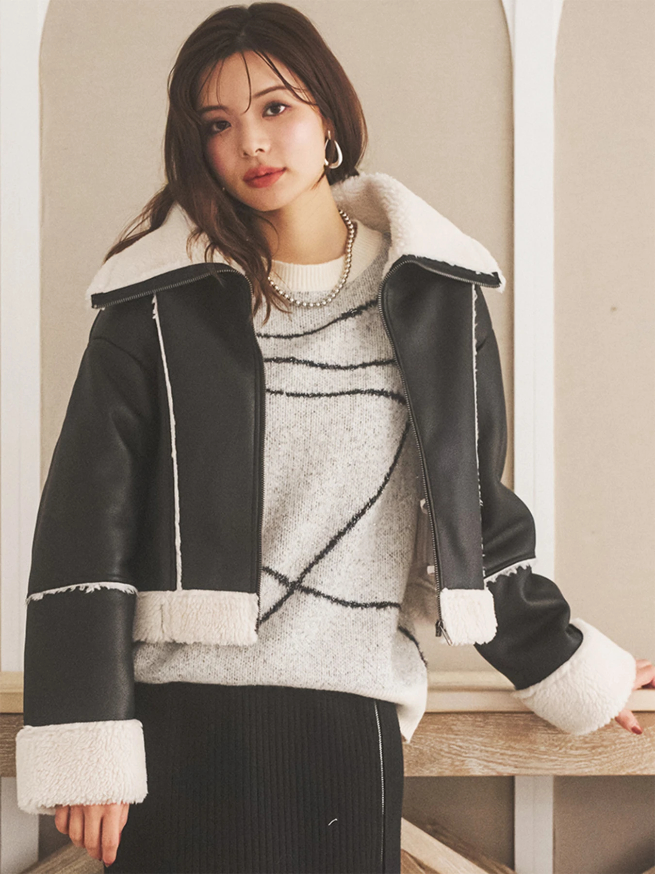 ウラボアムートンジャケット / LUDIC PARK（ルディックパーク）の