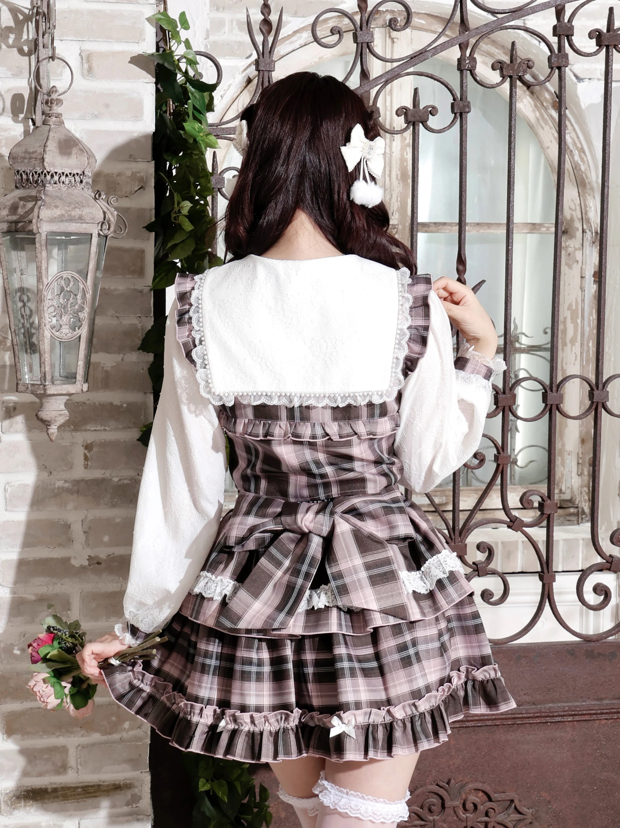 キラキラハートレイヤード風ティアードセットアップ（セットアップ