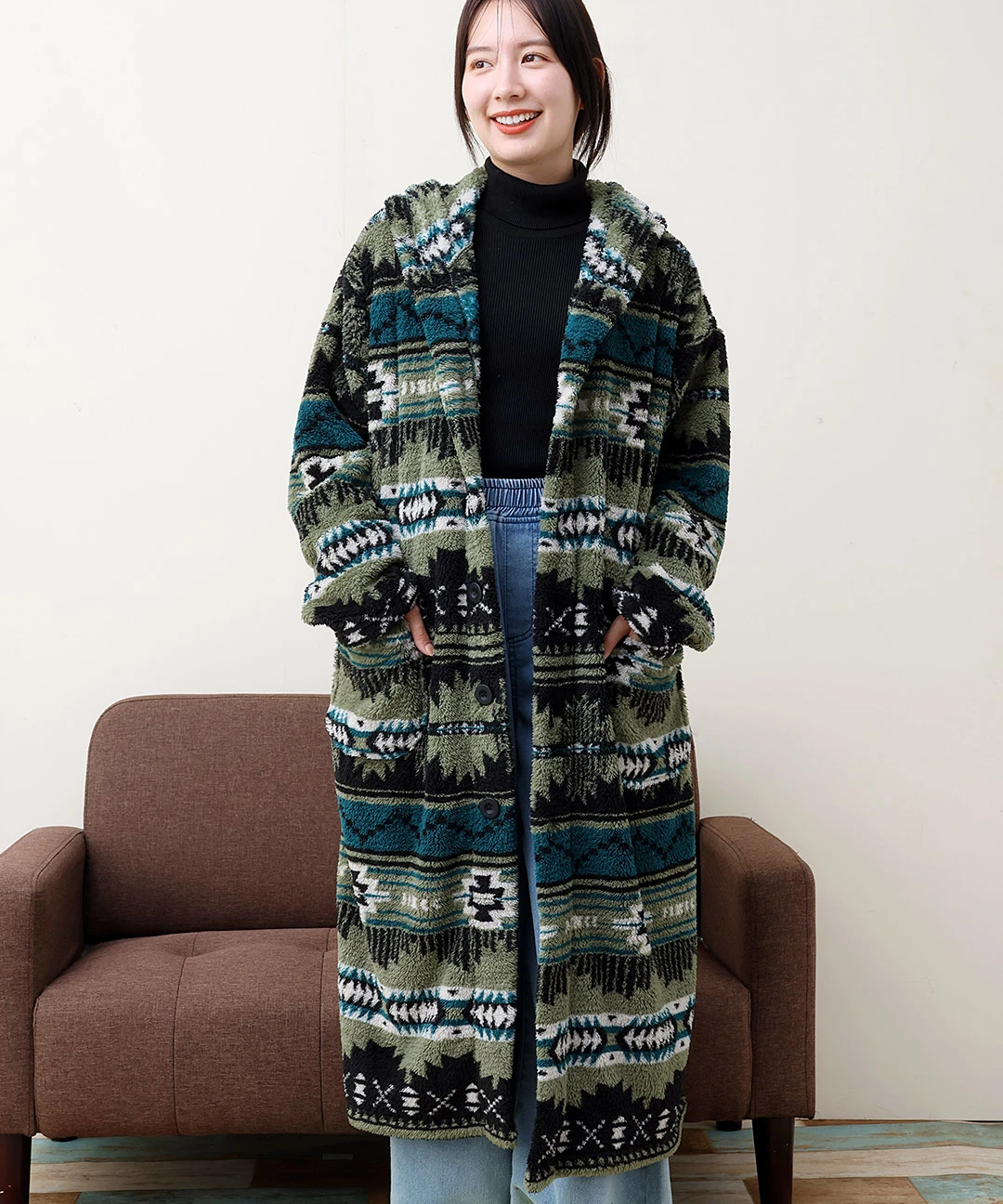 シエスタフード付きロングガウン 【3月2日(月)15時までの限定価格