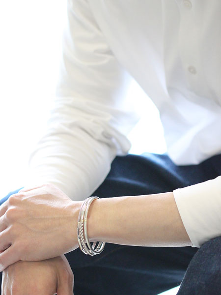 ファンタスティックマン（FANTASTIC MAN）BANGLE 1016 ｜ シルバー925