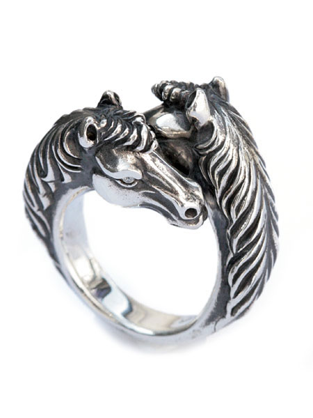 ピーナッツカンパニー PEANUTS&CO. | TWO FACE HORSE RING / ホース