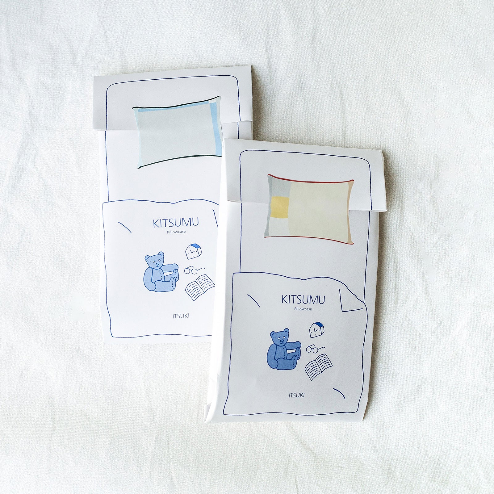 シルク｜枕カバー｜KITSUMU：吉兆シリーズ｜ピローケース｜お揃い