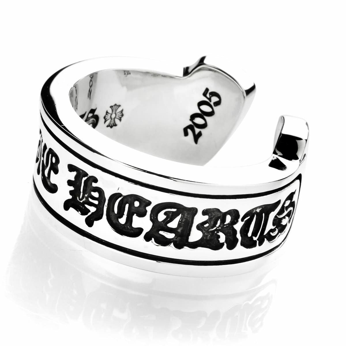 クロムハーツ CH スクロールラベル リング / ラージ | ジュエリー