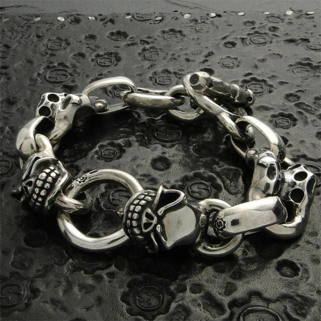 スターリンギア ツインスカル w/ベーシックリンクブレスレット