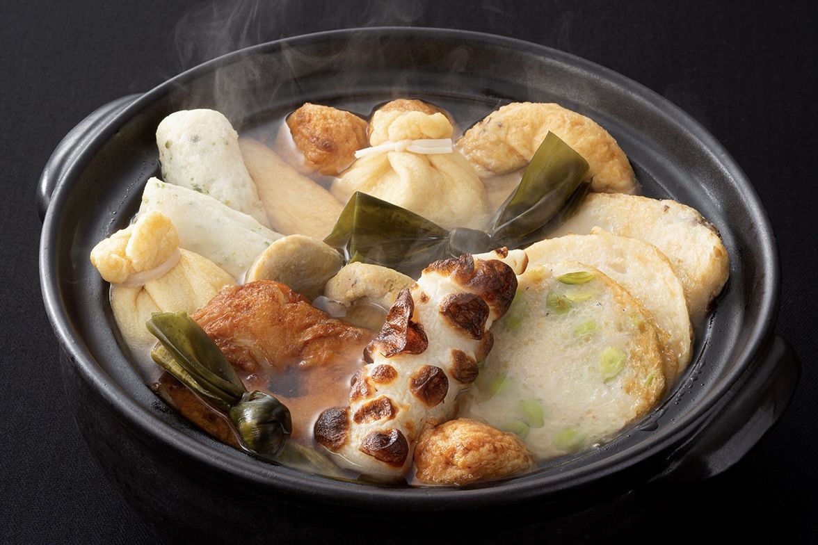 素材の味が楽しめる、吉祥寺の老舗の自家製おでん種、さつま揚げをお