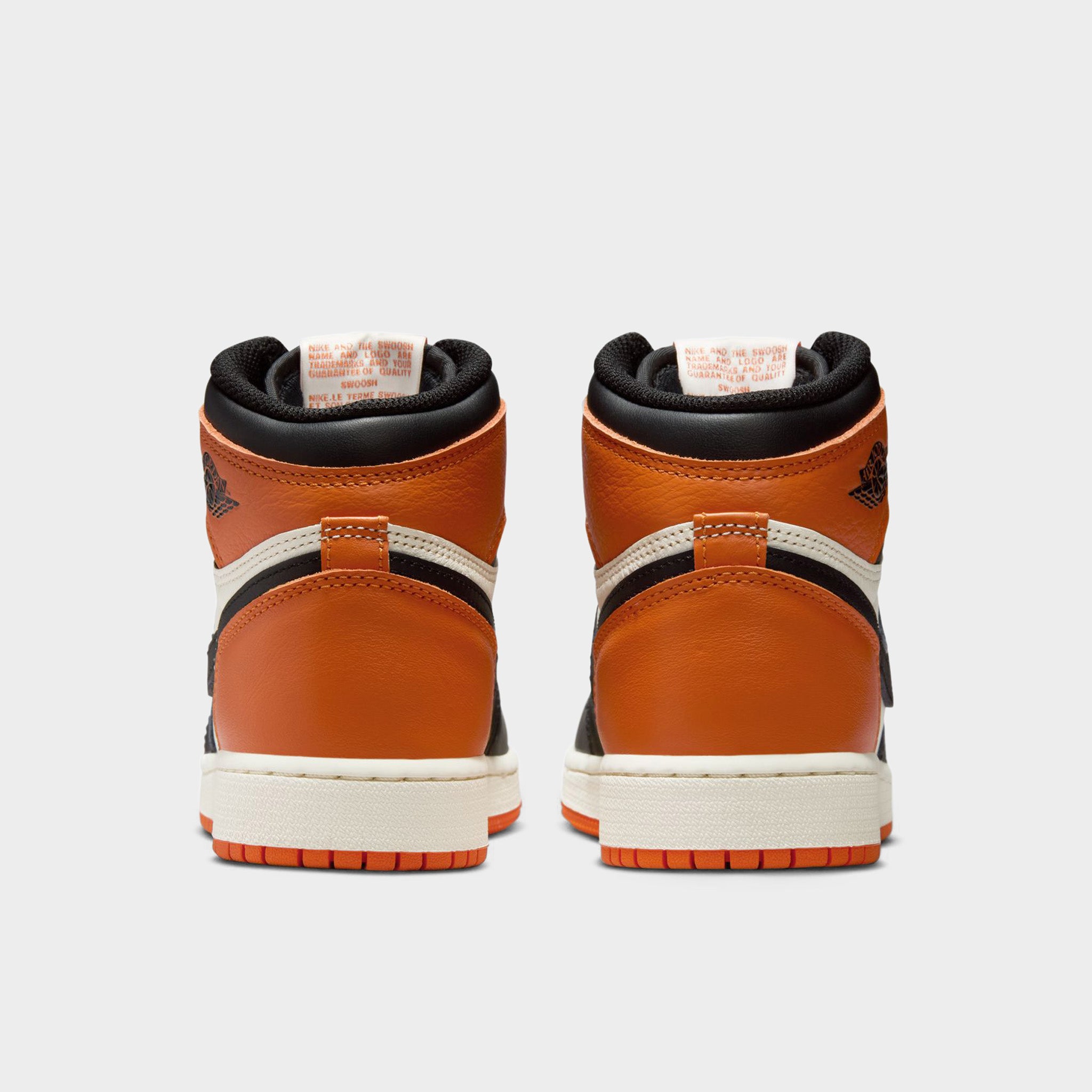 Jordan 1 Retro High OG GS Black / Sail - Starfish – JD Sports