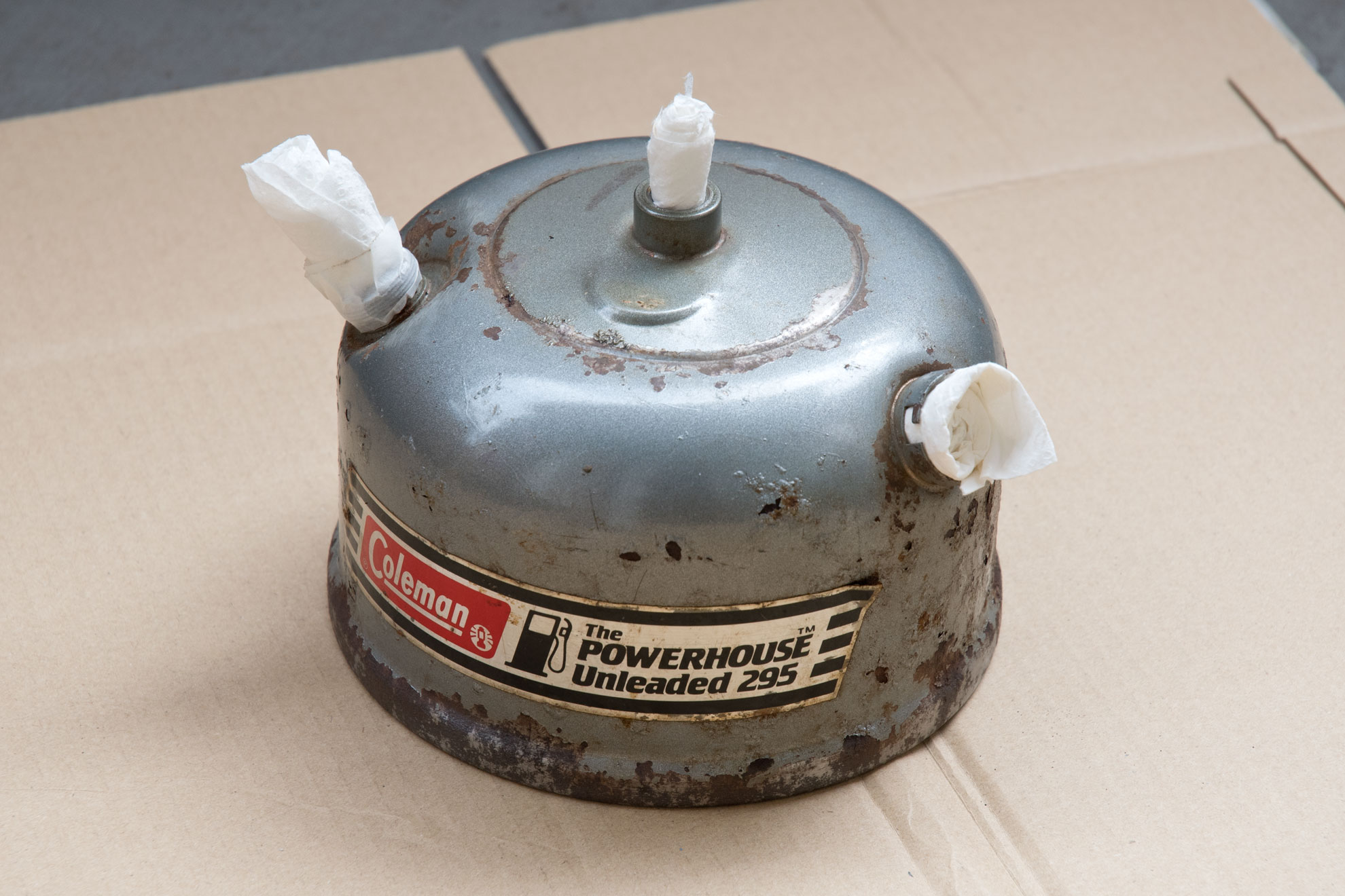 1992年製 Coleman Unleaded 295 完全分解＆再塗装 – 食いたい魚は己で釣れ