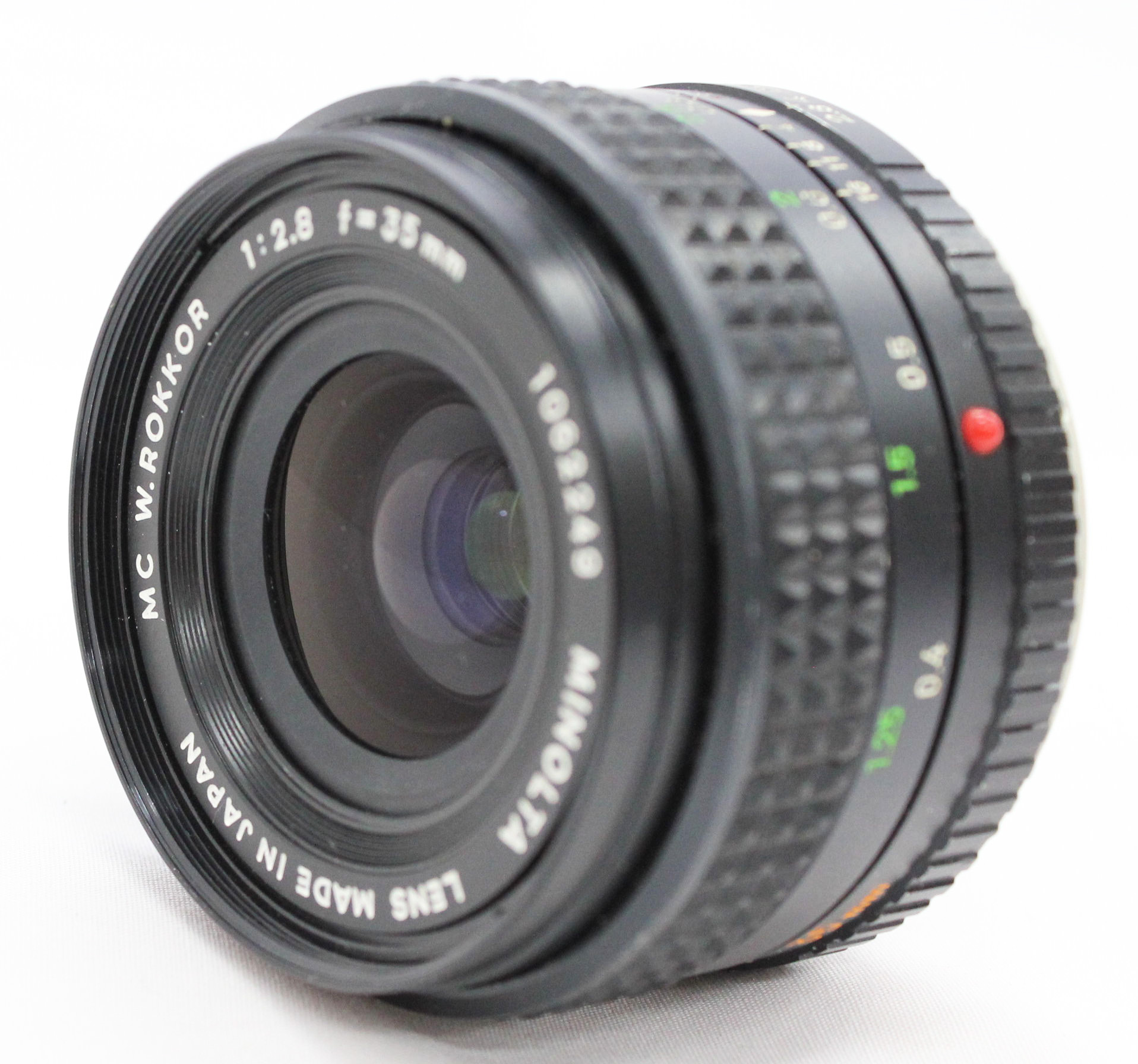 Minolta MC W.Rokkor 35mm F/2.8 MF Lens from Japan (C1313) | Big