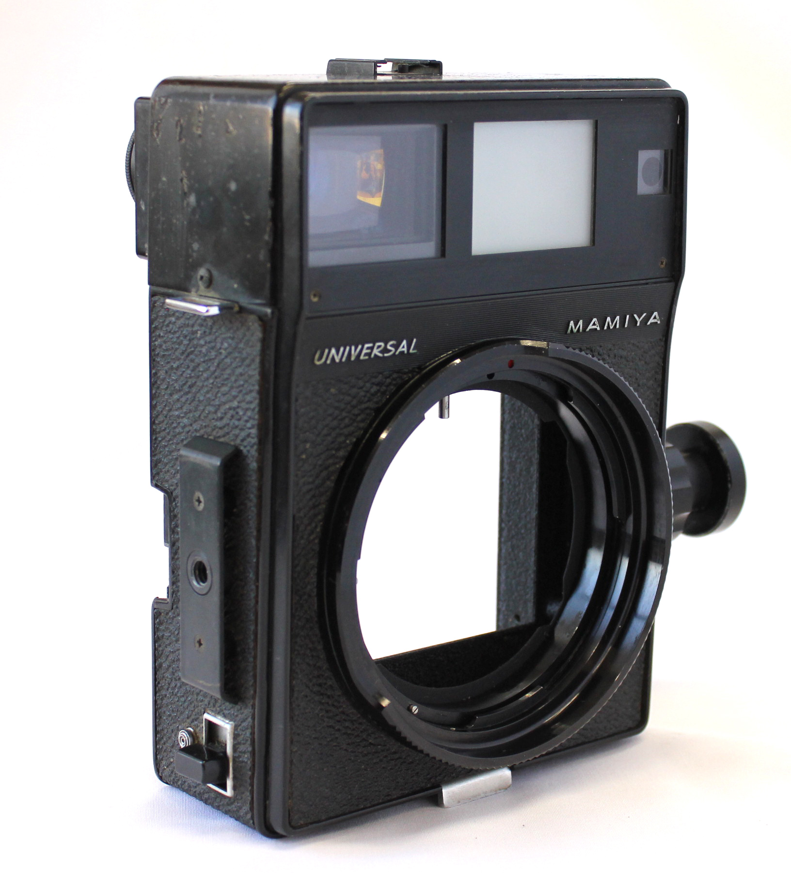 Mamiya Universal Press with Sekor P 127mm F/4.7 Lens & Polaroid