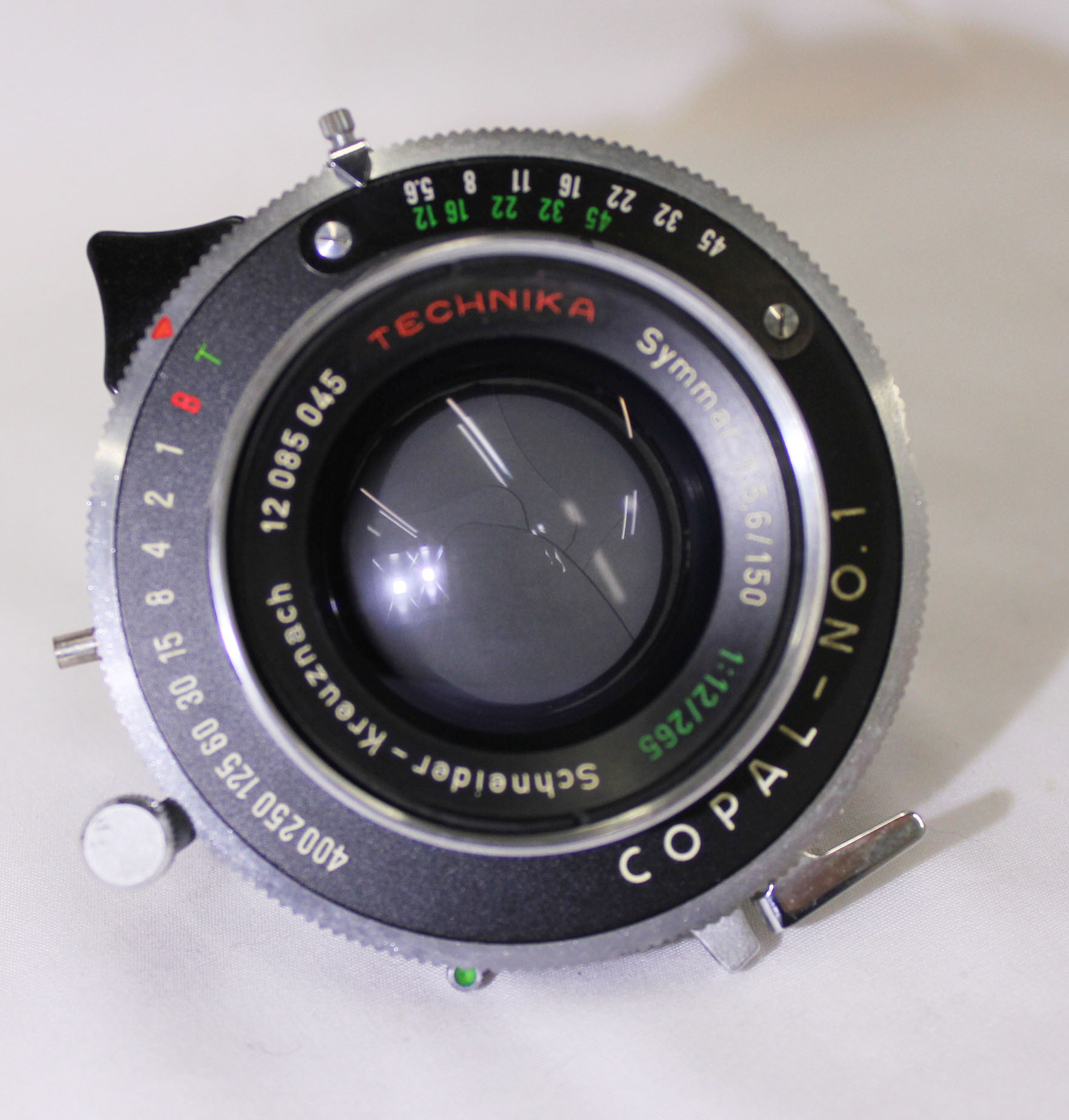 Schneider Kreuznach TECHNIKA Symmar 150mm F/5.6 265mm F/12 Lens w